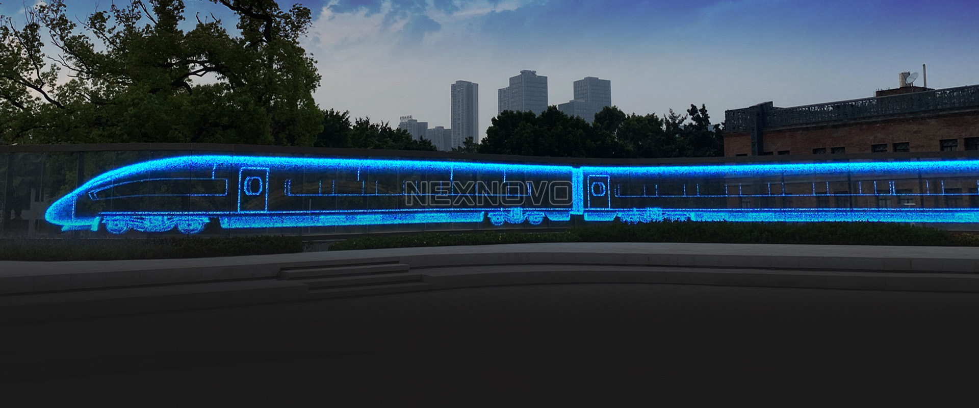 Architectural landscape lighting media surface