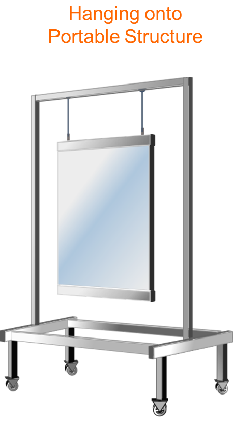 CVR3s rental cabinet in rolling case
