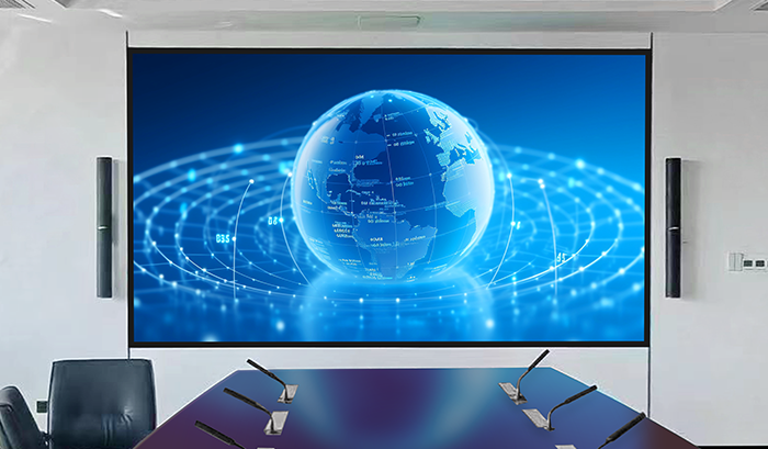 E-TV COB installed in executive boardroom