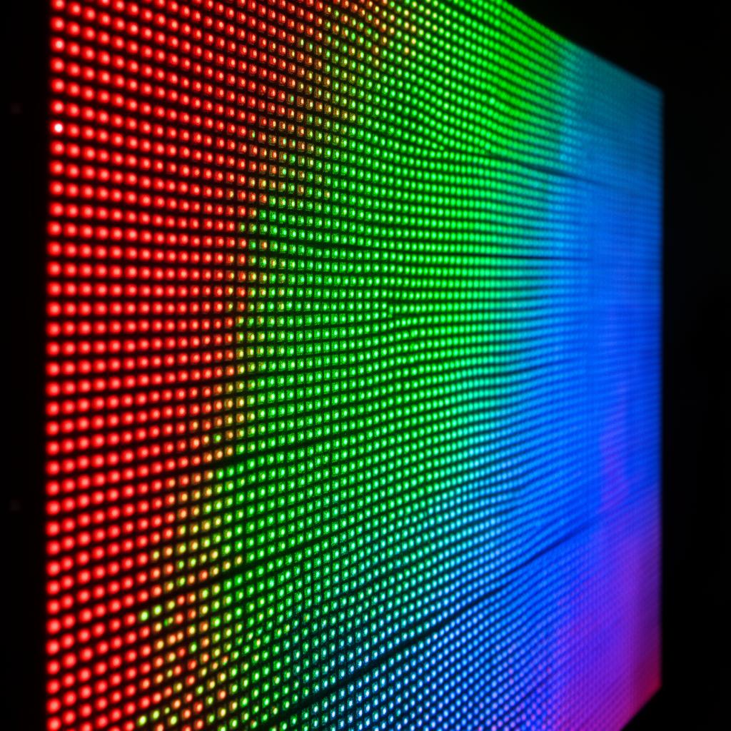 LC-MS color fidelity spectrum demo.